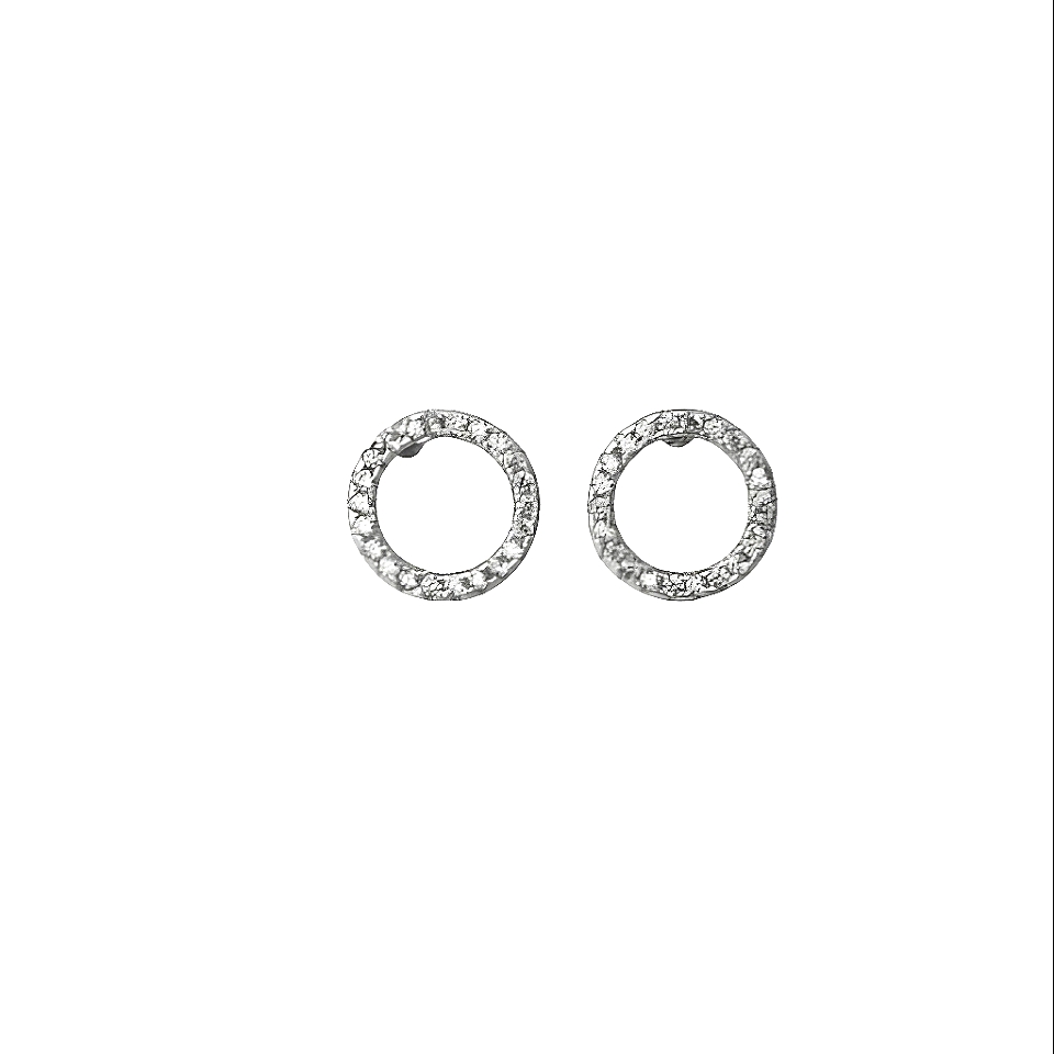 Endless Circle Stud Earrings 39$